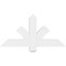 Ekena Millwork Redmond Architectural Grade PVC Gable Bracket, 36"W x 18"H x 2"D x 4"F, 12/12 Pitch GBP036X18X0204RED00 - alternate 4